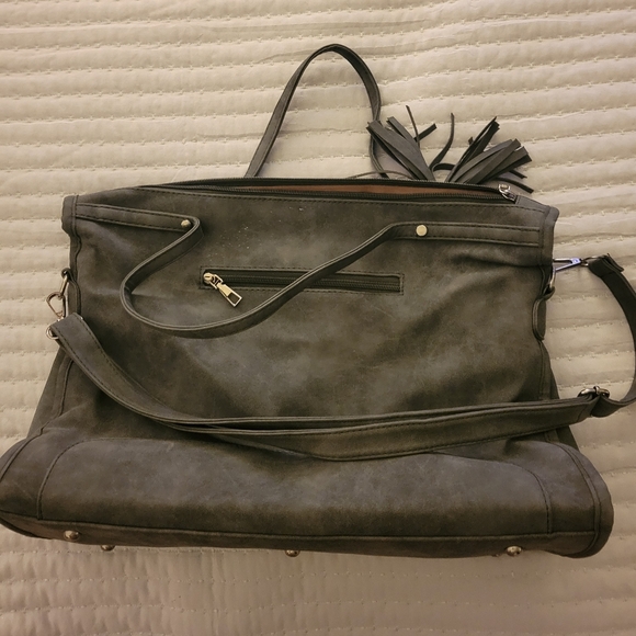 Grey studded purse - Picture 7 of 7